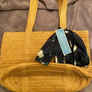 Straw bag
